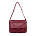 Borsa a tracolla bordeaux da donna con zip frontale Lora Ferres, Borse e accessori Donna, SKU b513000992, Immagine 0